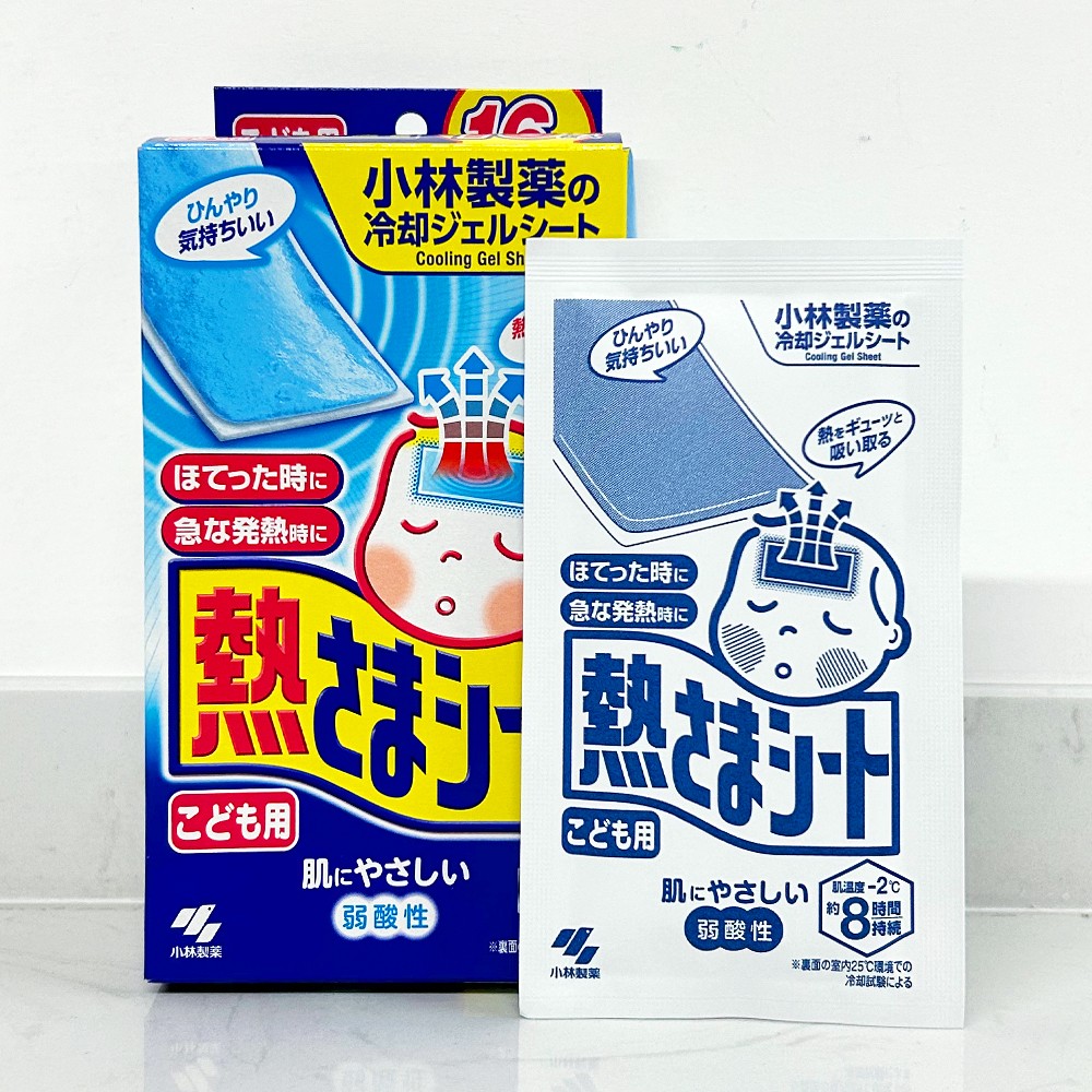 小林儿童退热贴 16片 蓝色凝胶